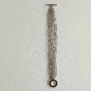 Elegant Silver Chain Bracelet